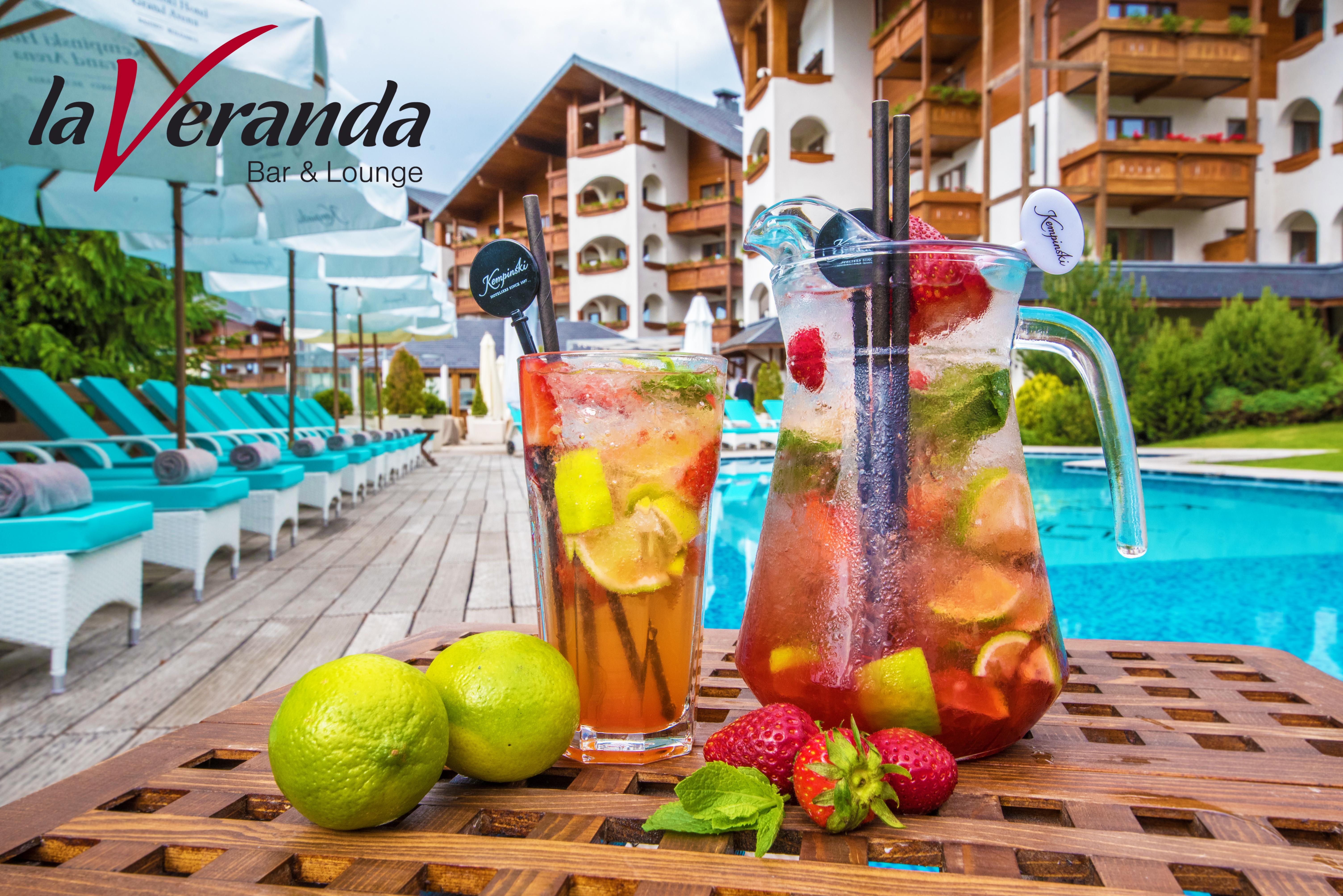 Kempinski Hotel Grand Arena Bansko Eksteriør billede Veranda